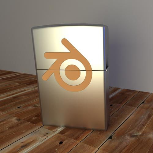Blender Logo ZIPPO preview image