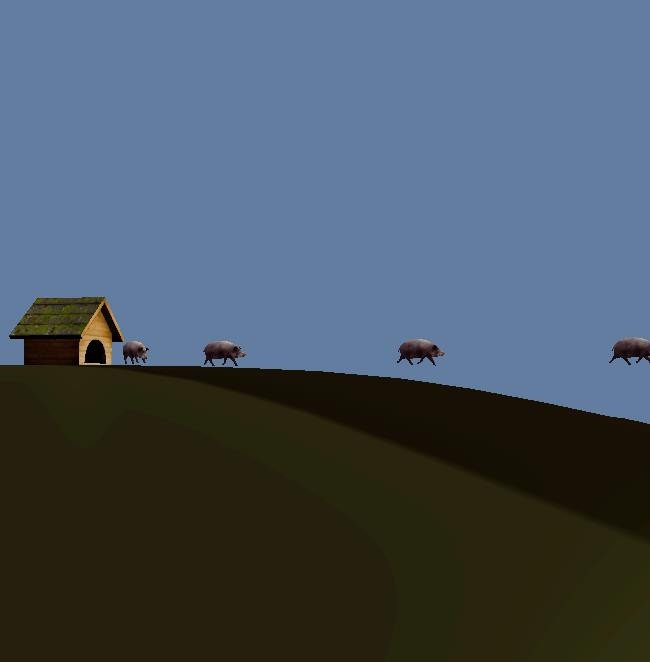 BGE house and wild boar from ZOO preview image 1