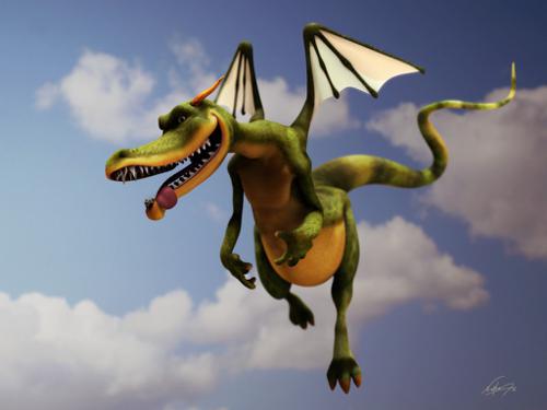 Cartoon Dragon preview image