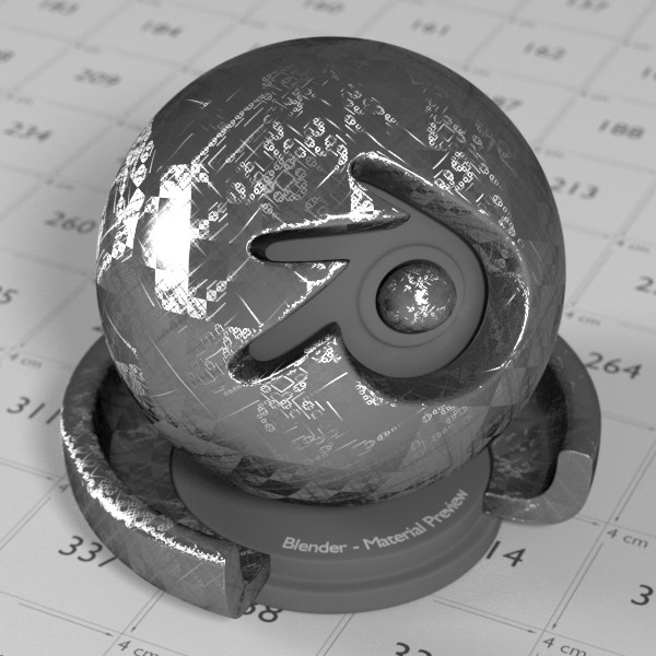 Sierpinski Squares Anisotropic Material for Cycles preview image 2