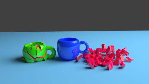 shattered cups preview image