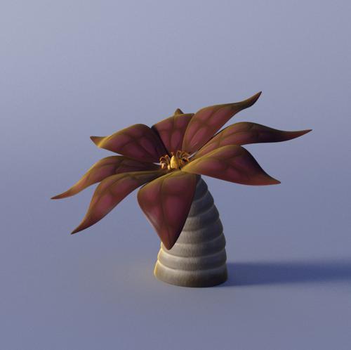 Stylized Alien Plant preview image