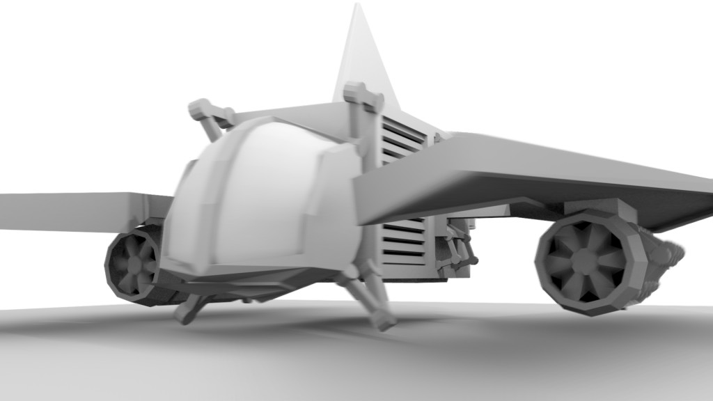 sci-fi ship preview image 2