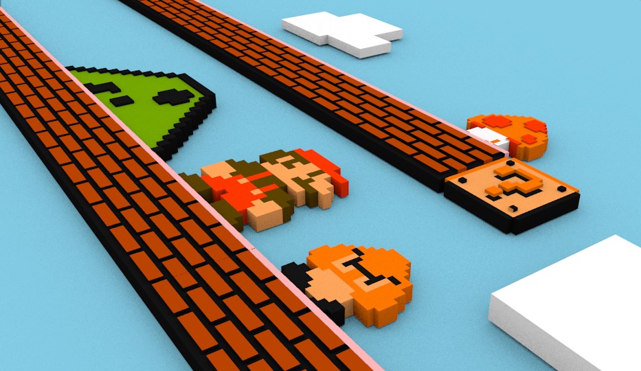 Super Mario Bros scene preview image 1