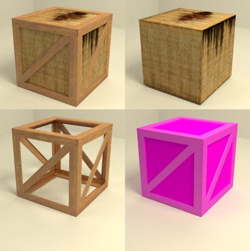 Cargo box (cycles) preview image