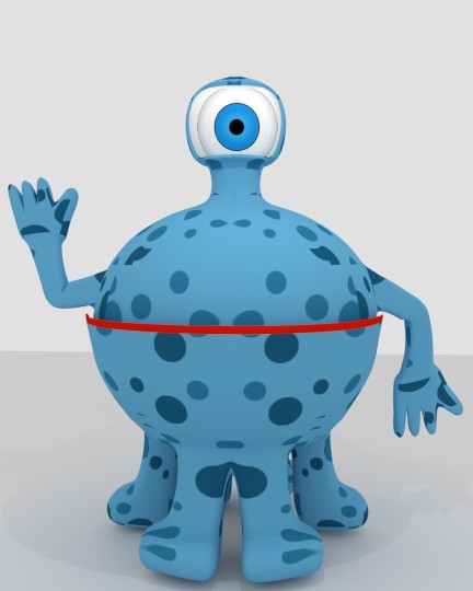 Monster Blue preview image 1