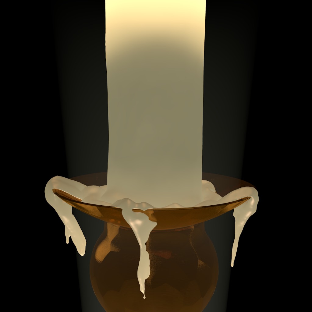 Hammered Brass material (Blender internal) preview image 2