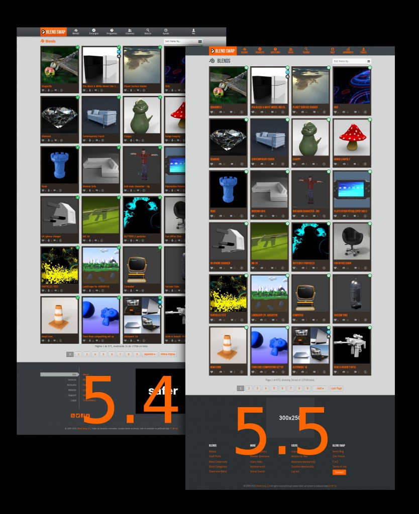 5.4 and 5.5 comparison